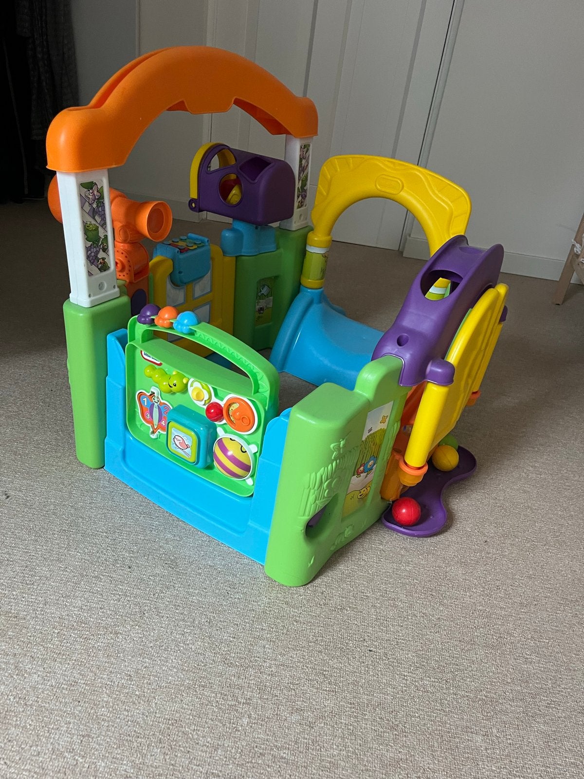 Little Tikes Activity Garden Speelhuisje, Ophalen, Zo goed als nieuw, Babygym, Met licht
