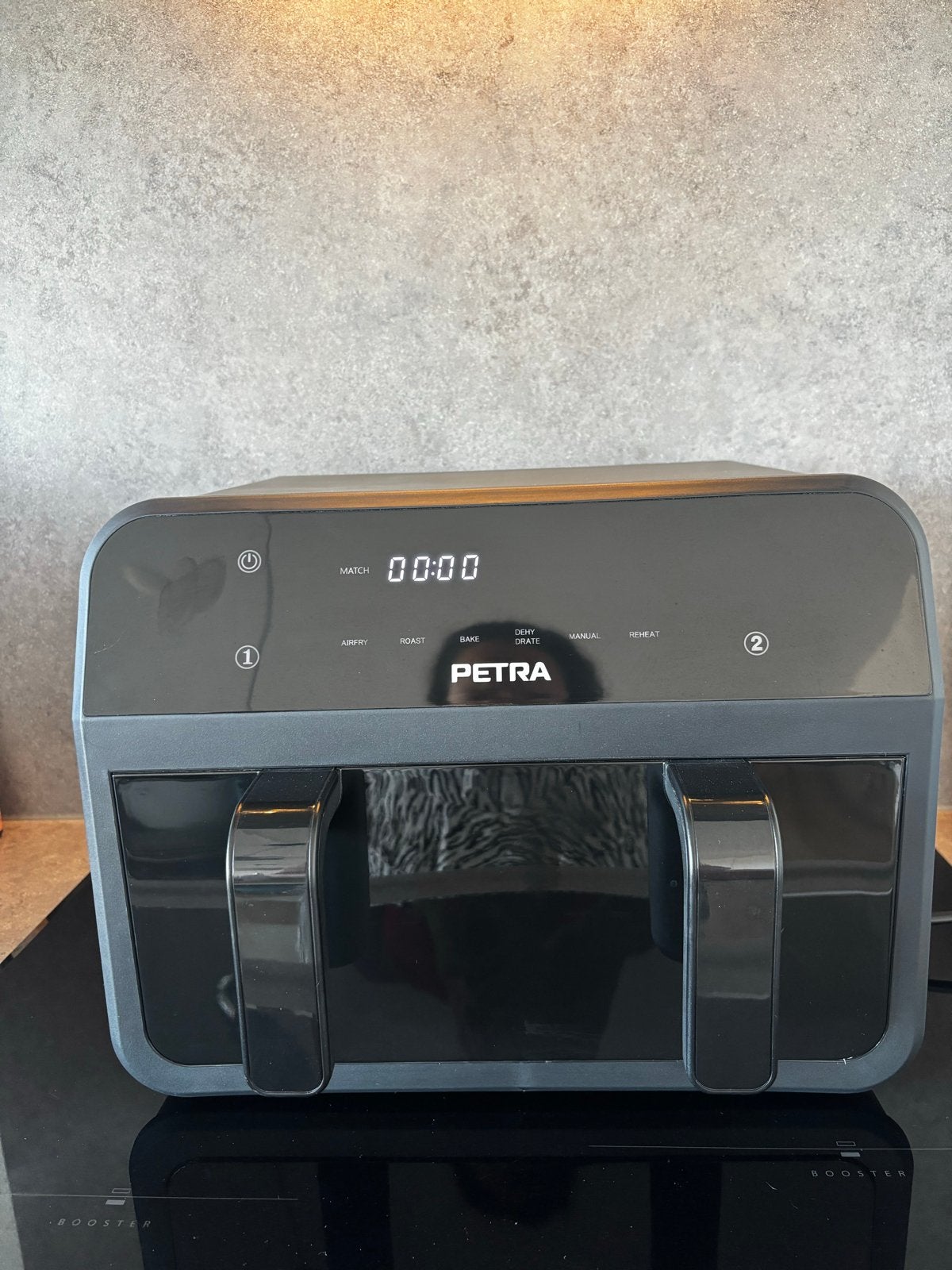 Petra Airfryer met dubbele mand - Zo goed als nieuw, Ophalen, Zo goed als nieuw, Airfryer XXL, 1500 gram of meer