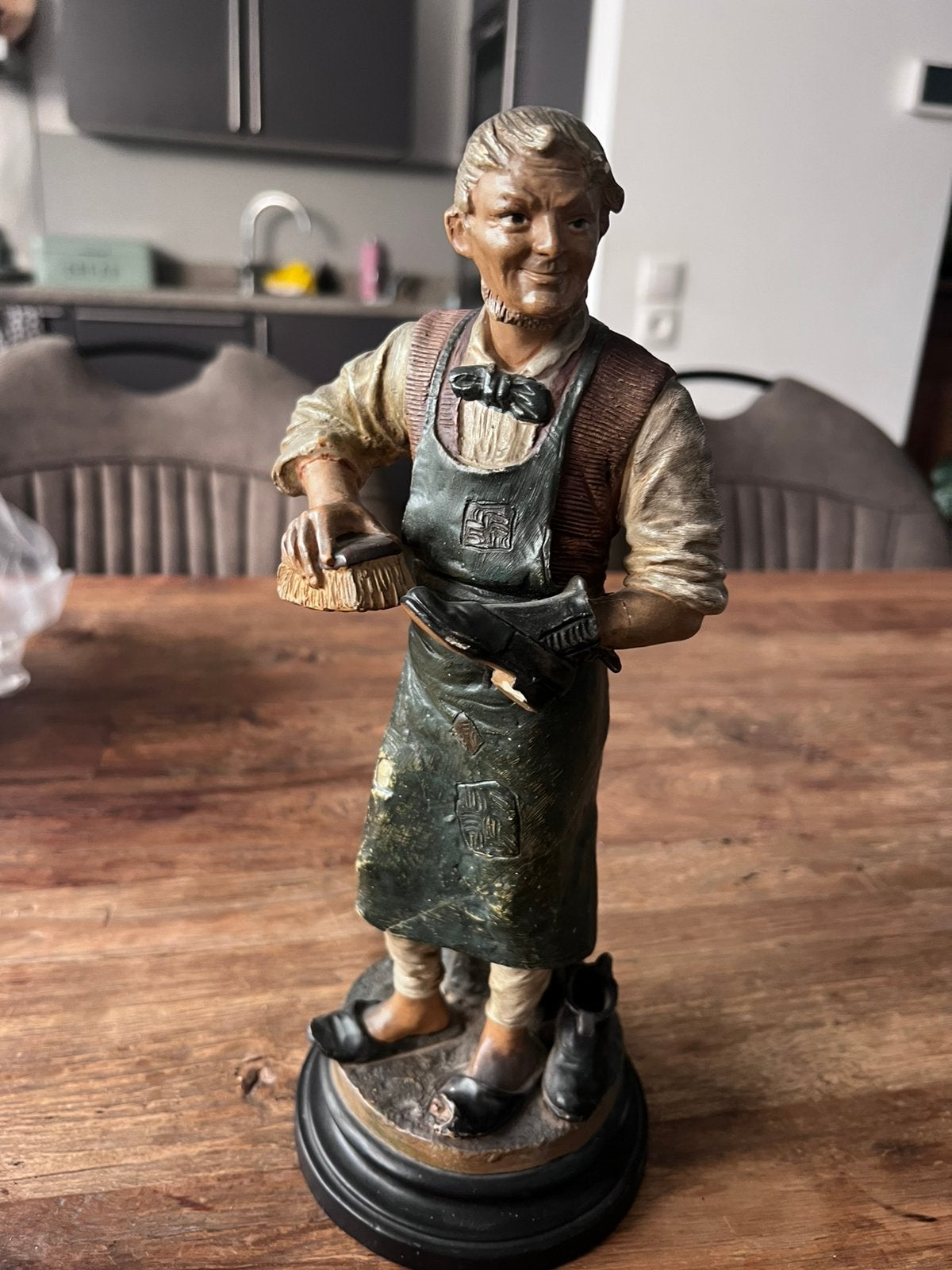 Schoenpoetser, Ophalen of Verzenden, Gebruikt, Mens