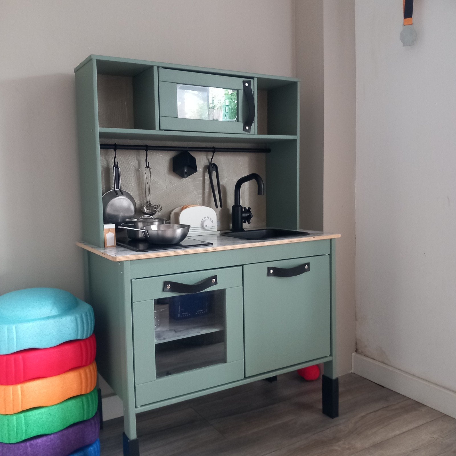 Ikea speelgoedkeuken, Ophalen, Gebruikt, Hout, Speelkeuken
