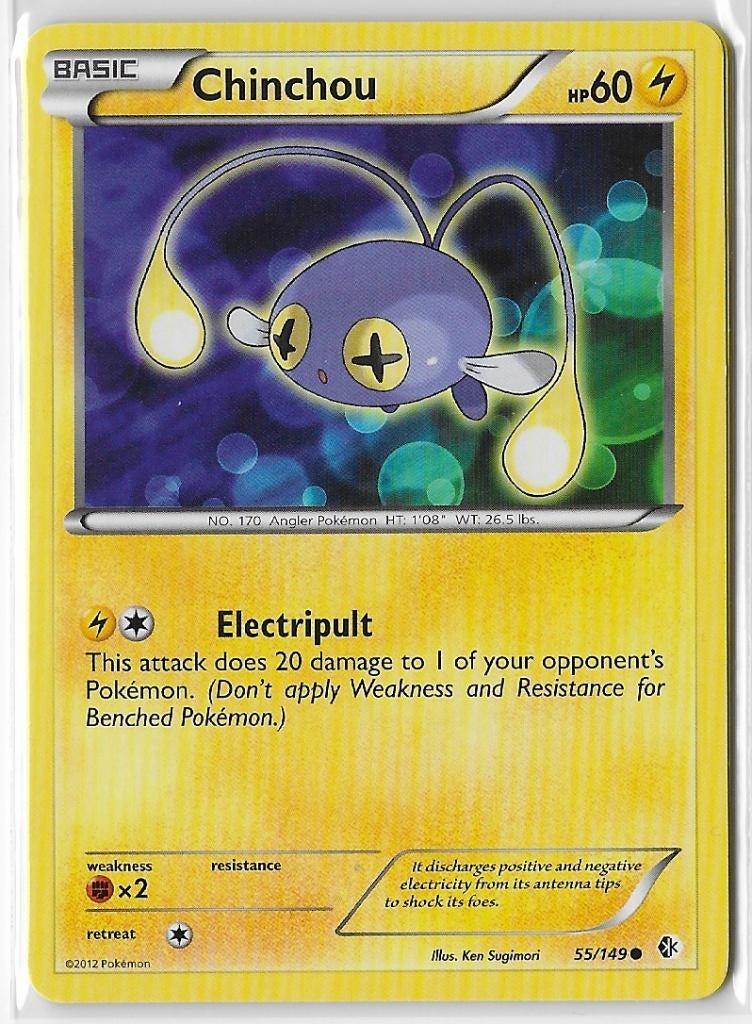 Boundaries Crossed,  Chinchou [common] 55/149, Verzenden, Nieuw, Losse kaart
