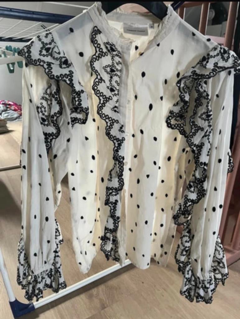 Fabienne Chapot blouse maat 36, Ophalen of Verzenden, Nieuw, Maat 36 (S), Wit