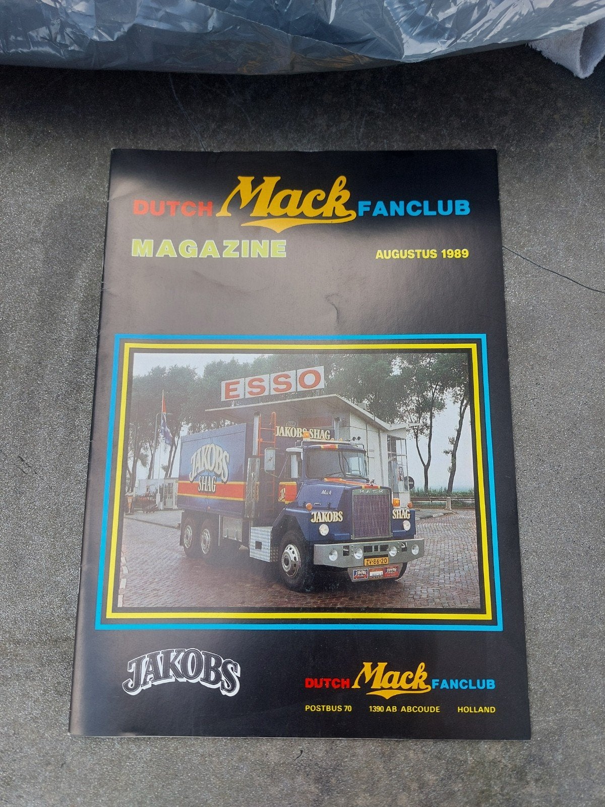 Dutch Mack Fanclub Magazine & Festival Poster 1989, Ophalen of Verzenden, Zo goed als nieuw, Overige merken, Dutch Mack Fanclub