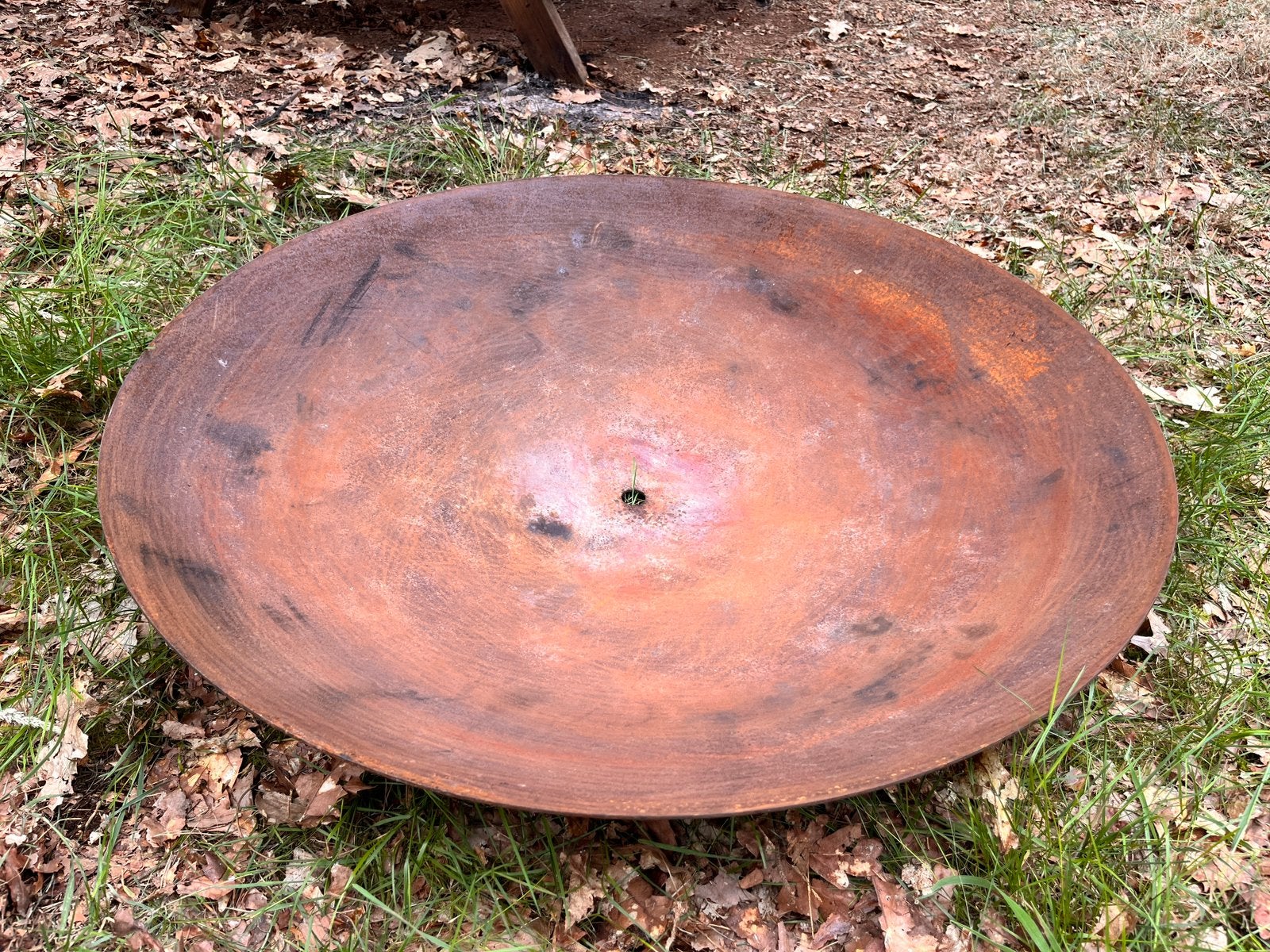 Corten Staal vuurschaal / kampvuur/ fire bowl, Ophalen, Zo goed als nieuw