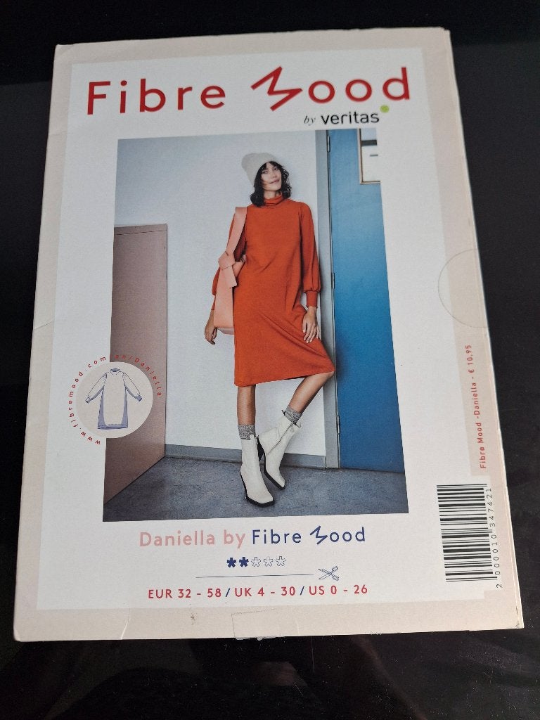 Fibre Mood Daniella patroon - Jurk, Overige merken, Overige typen, Vrouw, Nieuw