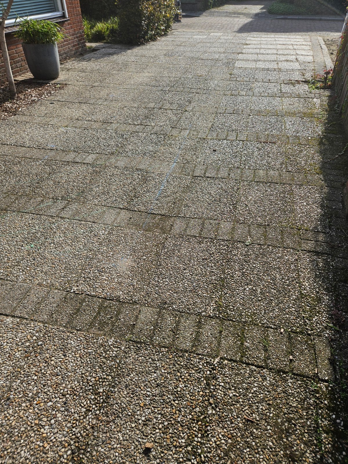 Grindtegels en stoeptegels (40x), Ophalen, Gebruikt, 5 tot 10 m², Beton