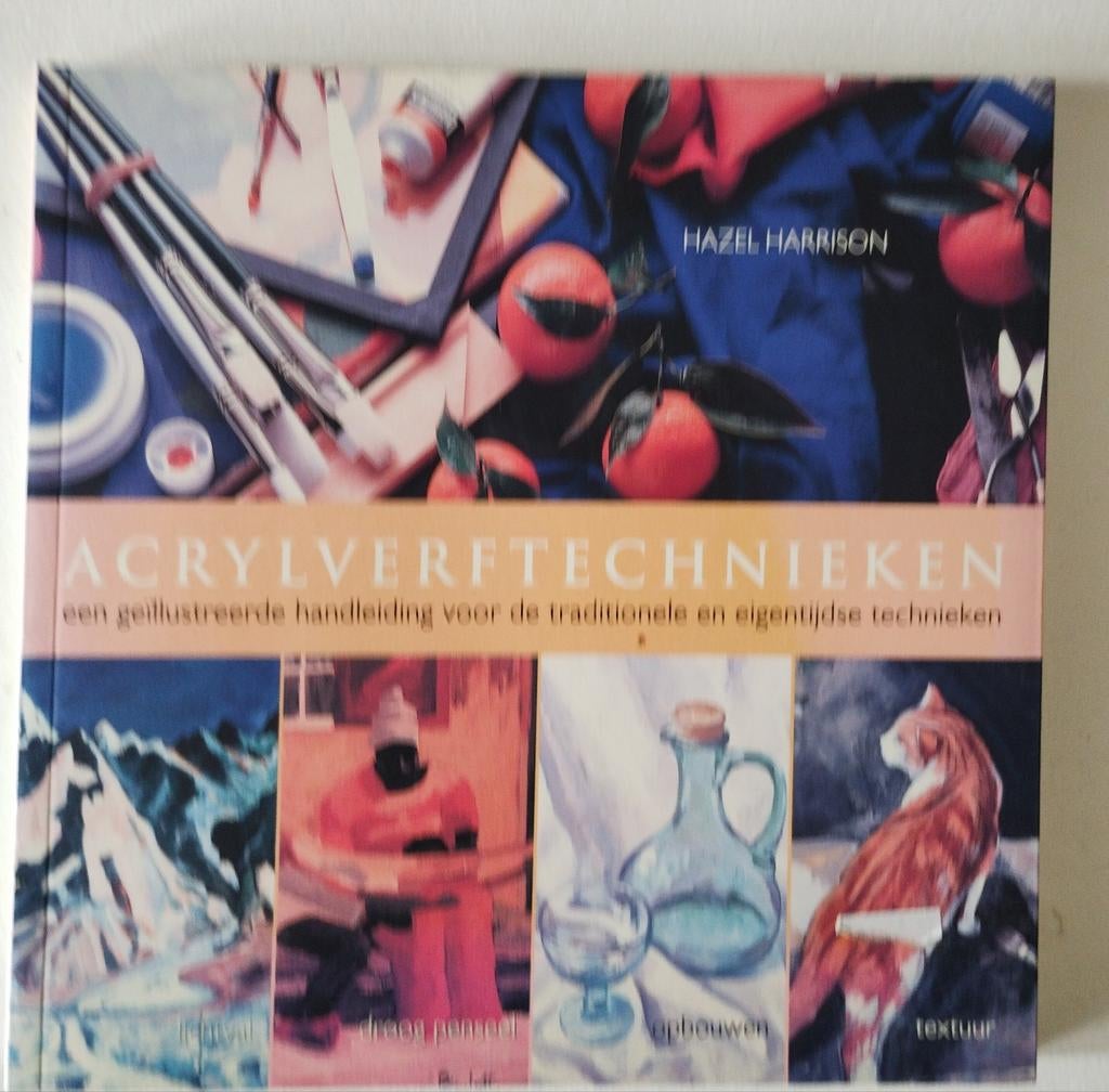 Acrylverftechnieken - Hazel Harrison, Ophalen of Verzenden, Gelezen, Tekenen en Schilderen, Hazel Harrison