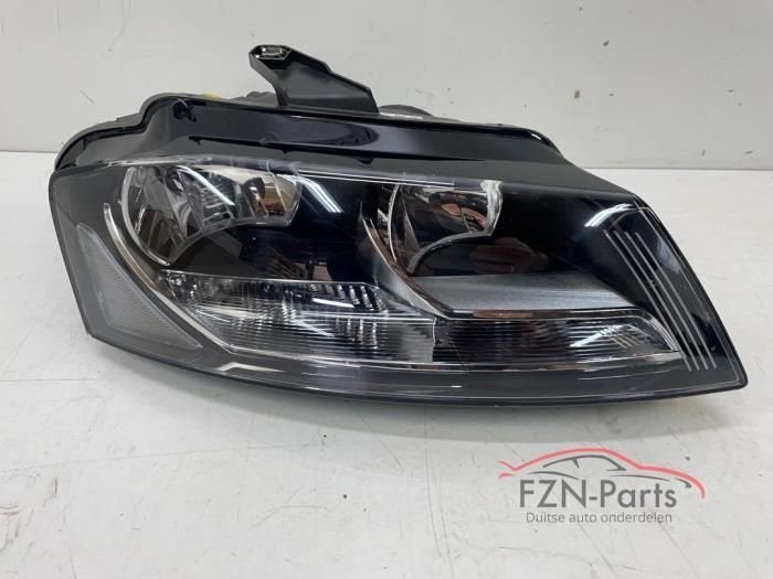 Audi A3 8P Facelift Koplamp Rechts Halogeen H7, Ophalen of Verzenden, Gebruikt