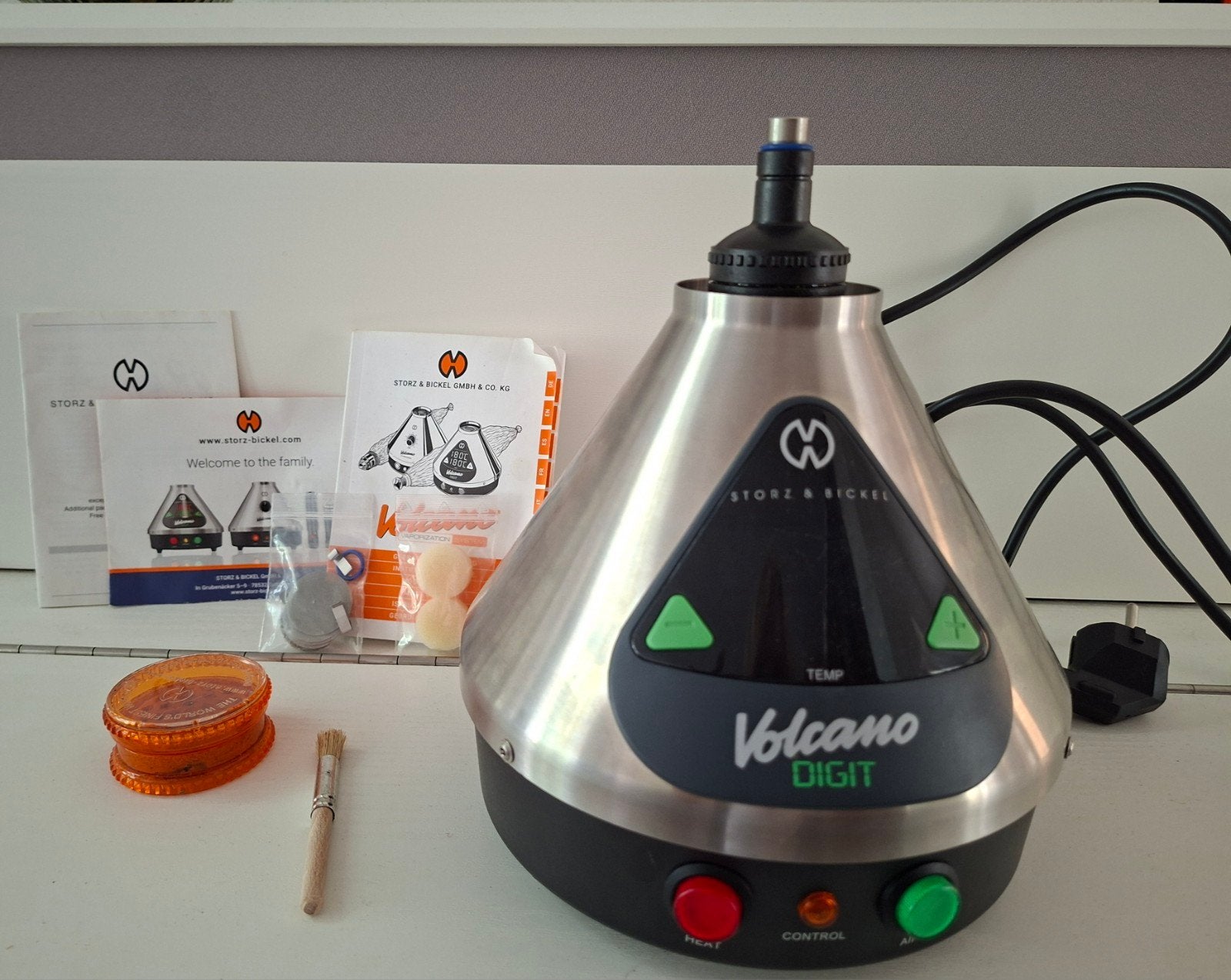 Storz & Bickel Volcano Digit Vaporizer – Complete Set, Ophalen of Verzenden, Zo goed als nieuw, Overige typen