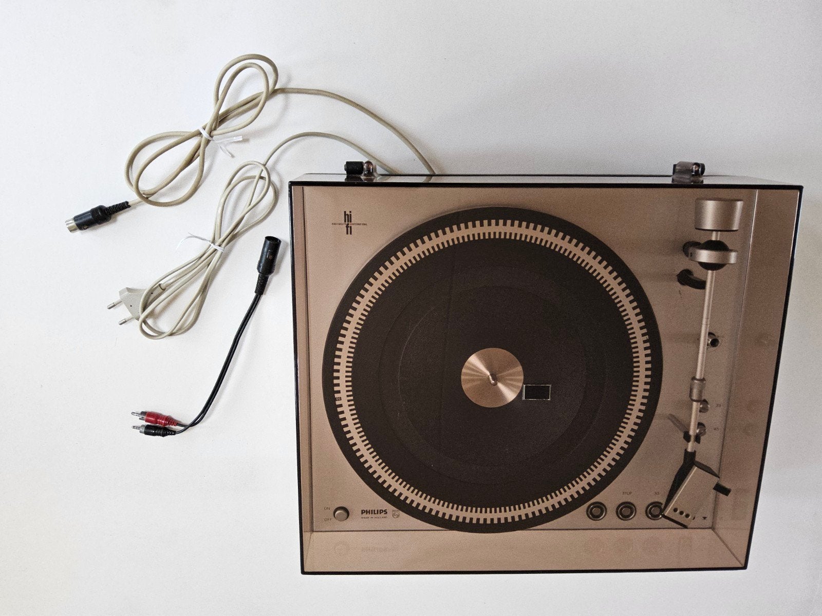Philips 212 Electronic Platenspeler, Ophalen, Philips, Platenspeler, Gebruikt