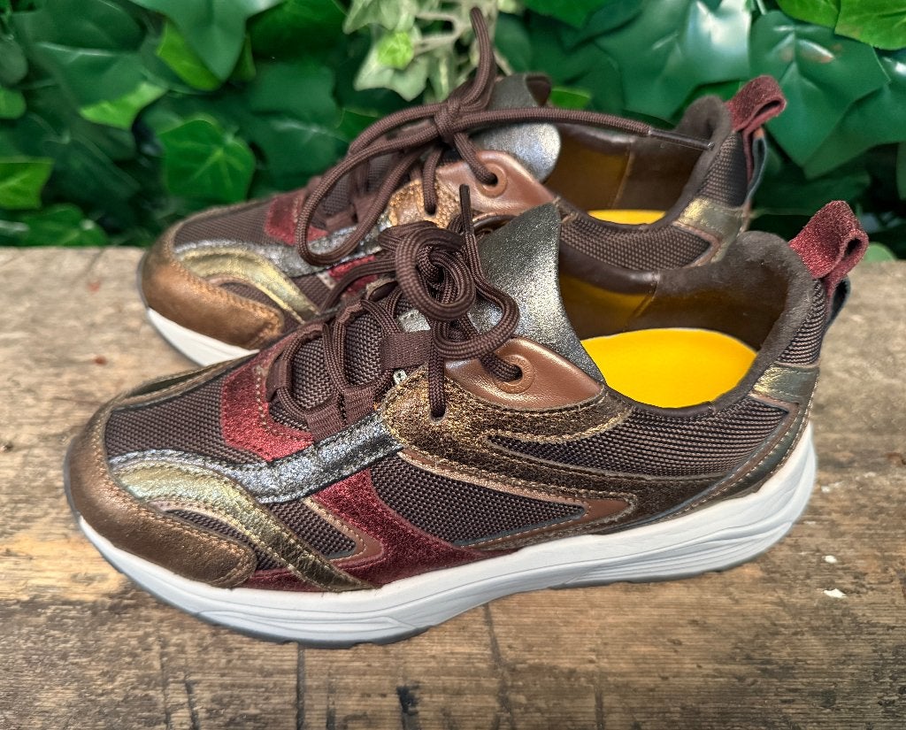 bijna Nieuwe sneakers van Xsensible maat 37 (wijdte G), Bruin, Nieuw, Ophalen of Verzenden, Sneakers of Gympen