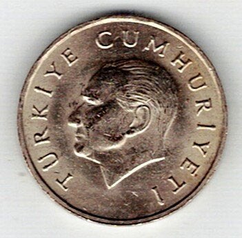 26-1285 Turkije 25.000 lire 1997, Ophalen of Verzenden, Midden-Oosten, Losse munt