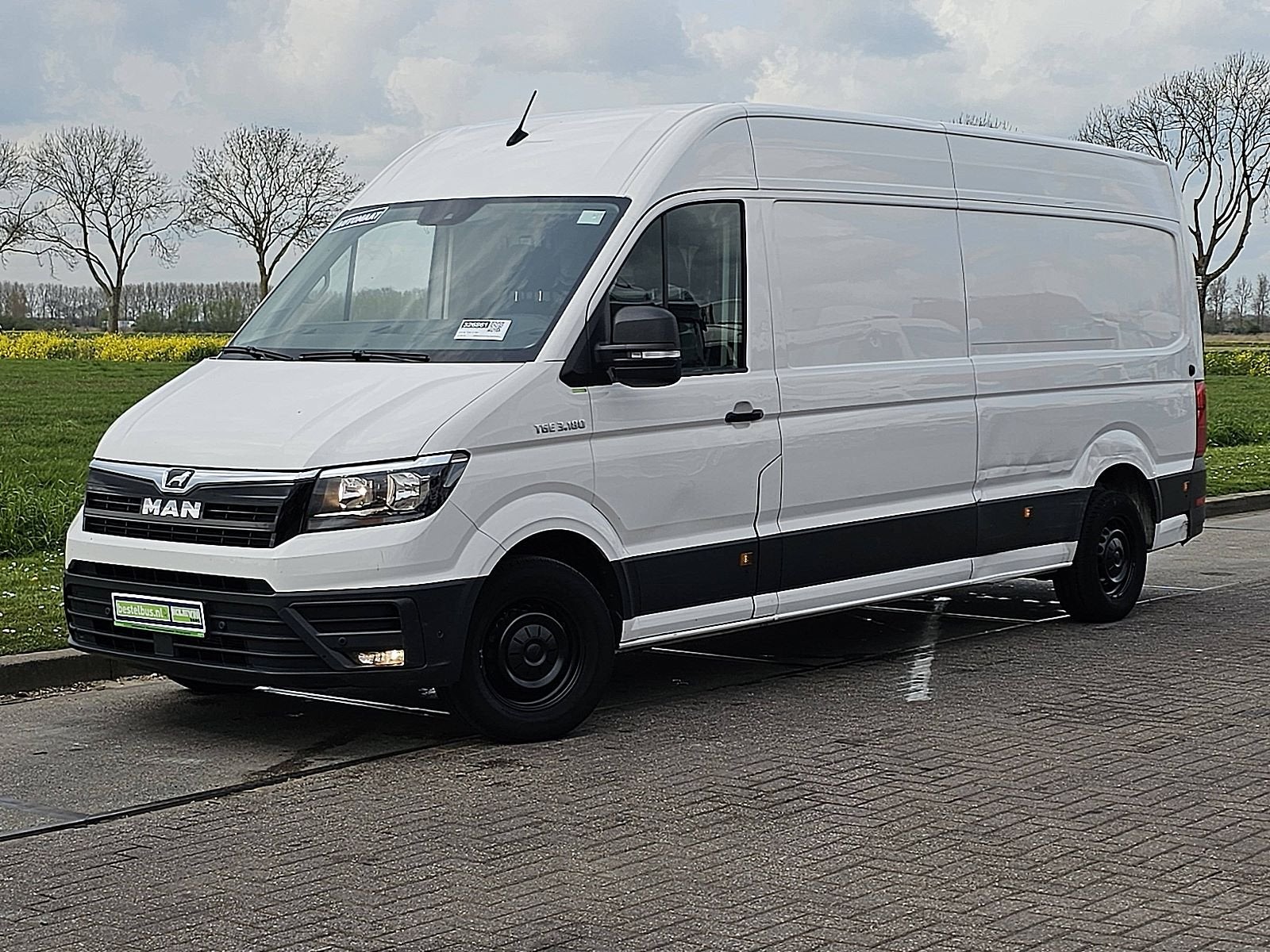 M.A.N. TGE 3.180 l4h3 maxi automaat!, Auto's, Automaat, Gebruikt, Euro 6, 2102 kg