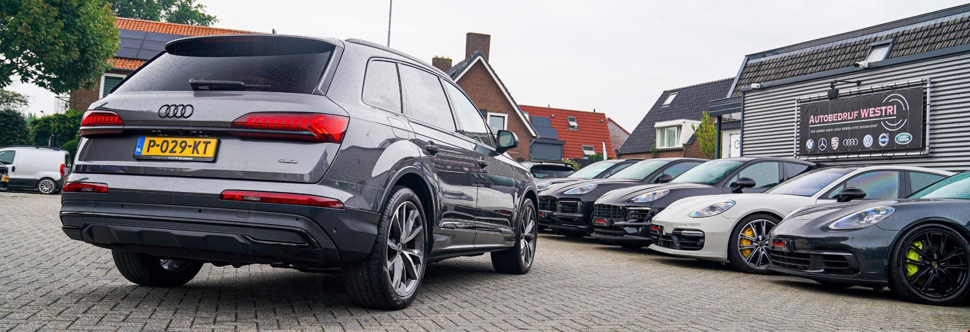 Audi Q7 55 TFSI e quattro Pro Line Plus | Luchtvering | Head, Auto's, Automaat, Gebruikt, 2995 cc, 138 €/maand