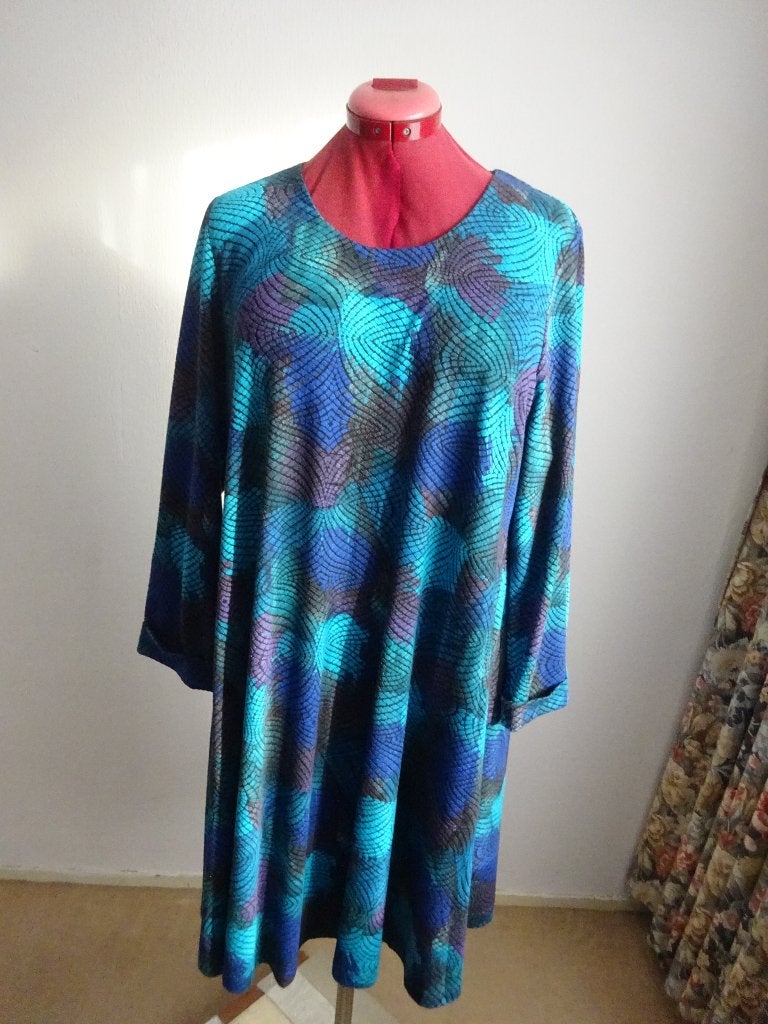 Aino tuniek-jurk mt XXL, Verzenden, Zo goed als nieuw, Meerkleurig, Jurk