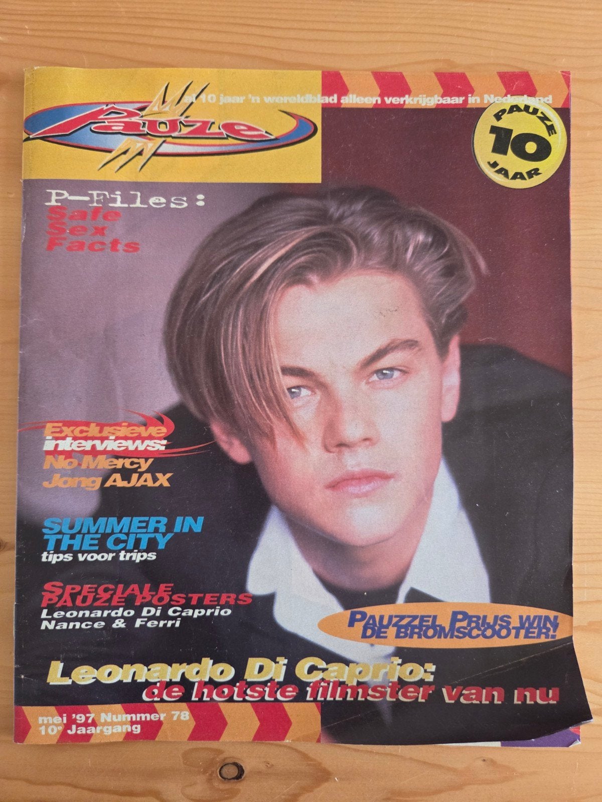 pauze tijdschrift mei 1997 nummer 78, Ophalen of Verzenden, 1980 tot heden, Tijdschrift