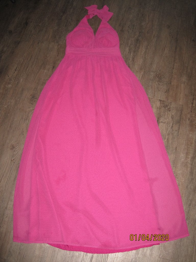 NLY fuchsia roze jurk maat 36, Kleding | Dames, Jurken, Ophalen of Verzenden, Roze, Maat 36 (S), Onder de knie