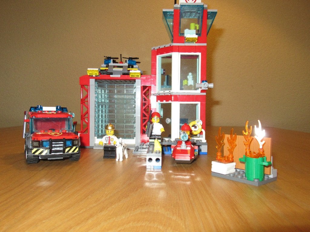 Lego City Brandweerkazerne 60215, Ophalen, City, Lego, Complete set