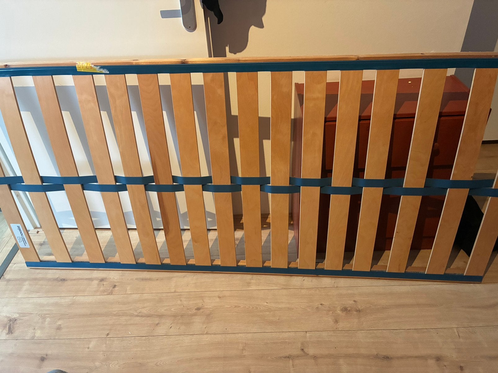 Lattenbodem, Ophalen, Gebruikt, Eenpersoons, 90 cm