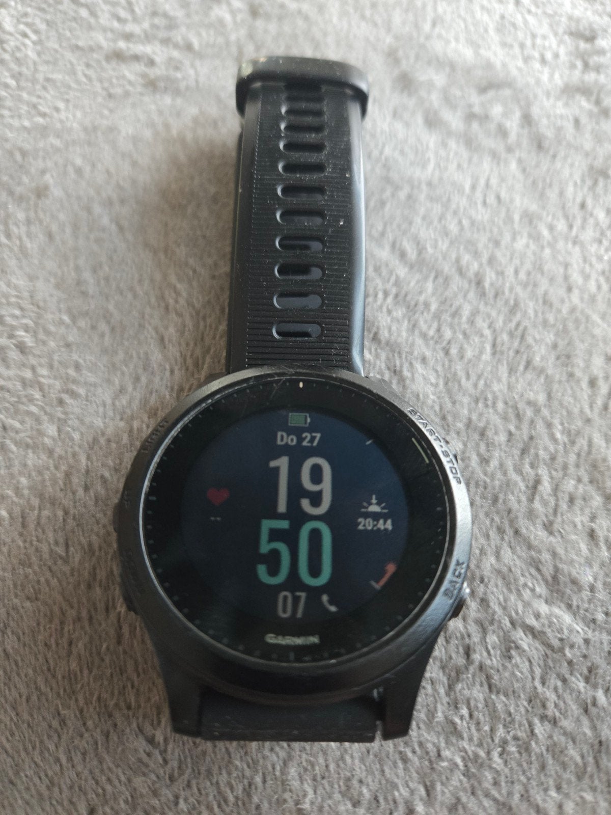 Garmin Forerunner 945 GPS Hardloop Smartwatch, Sieraden, Tassen en Uiterlijk, Sporthorloges, Gebruikt, Zwart, Garmin, Ophalen of Verzenden