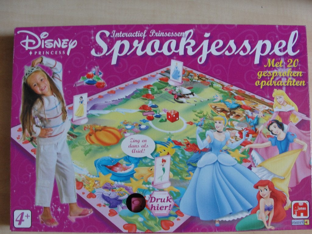 Te koop: Disney sprookjesspel van het merk Jumbo., Ophalen of Verzenden, Zo goed als nieuw, Jongen of Meisje