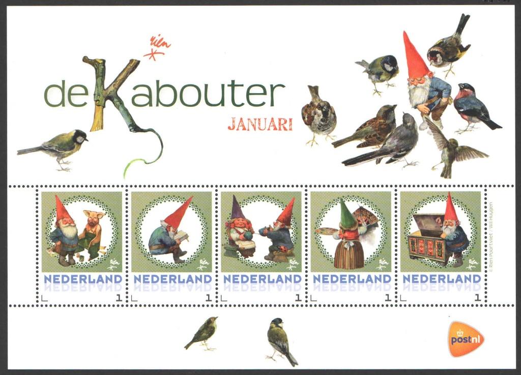 Postzegels De Kabouter: Januari, Ophalen of Verzenden, Na 1940, Postfris