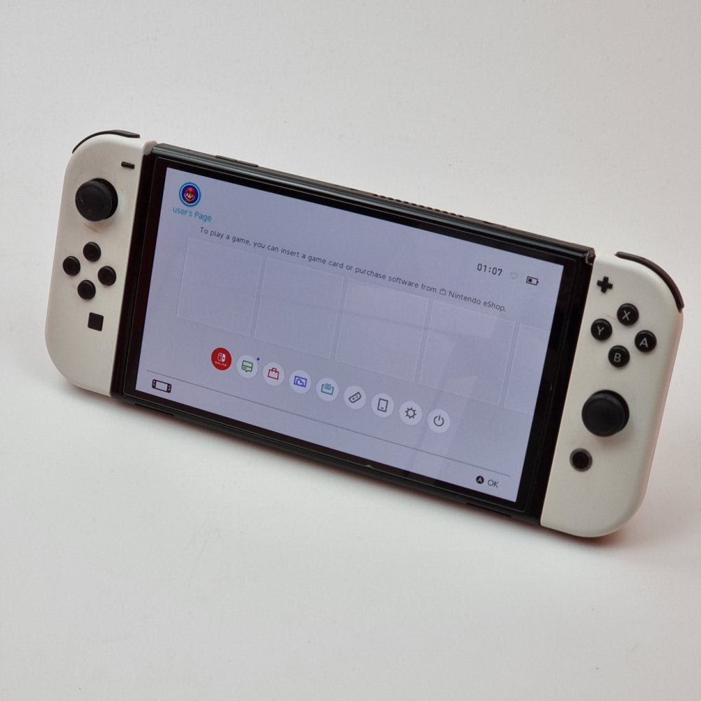 Nintendo Switch Oled 192GB Wit | Nette Staat, Nintendo, Zo goed als nieuw, Support@nintendo.com, 11-1 Hokotate-cho, Kamitoba, Minami-ku
Kyoto 601-8501
Japan