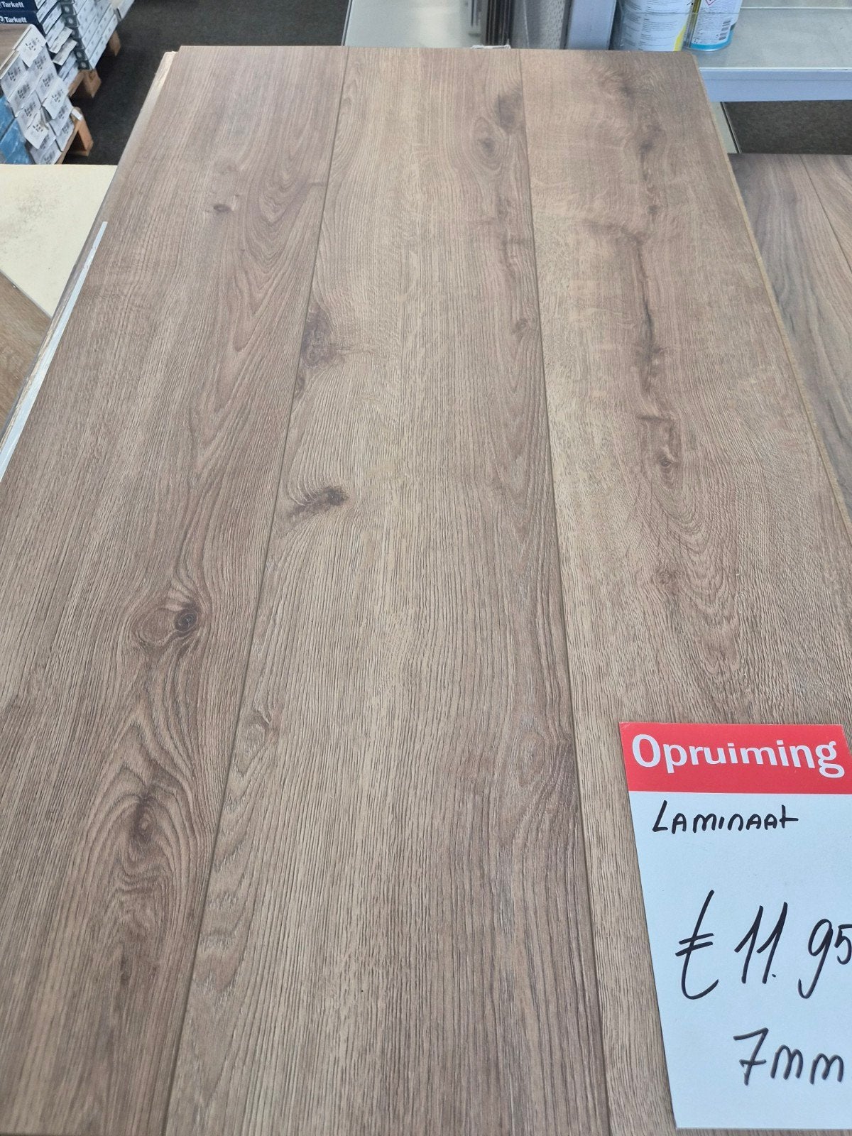 Laminaat 7mm - Goede kwaliteit voor een scherpe prijs!, Grijs, 75 m² of meer, Nieuw, Ophalen of Verzenden