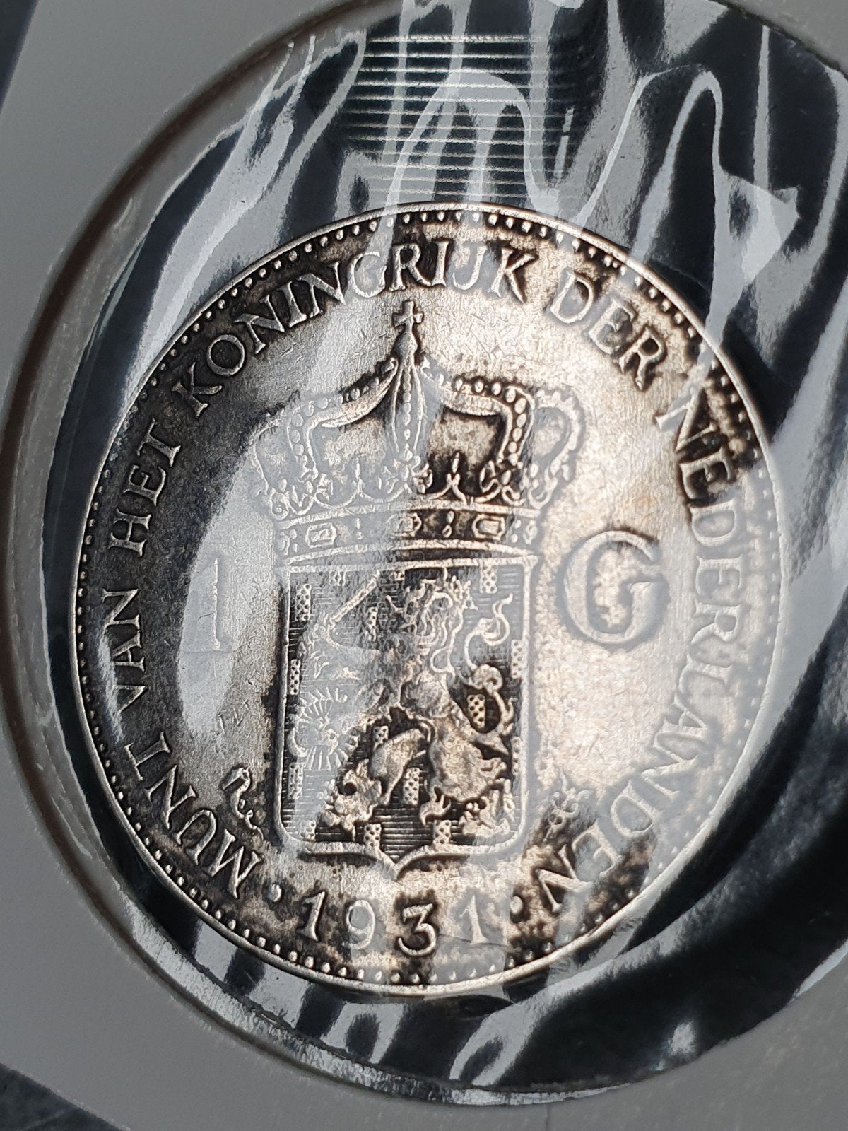 Zilveren 1 Gulden Koningin Wilhelmina 1931, Postzegels en Munten, Munten | Nederland, Ophalen of Verzenden