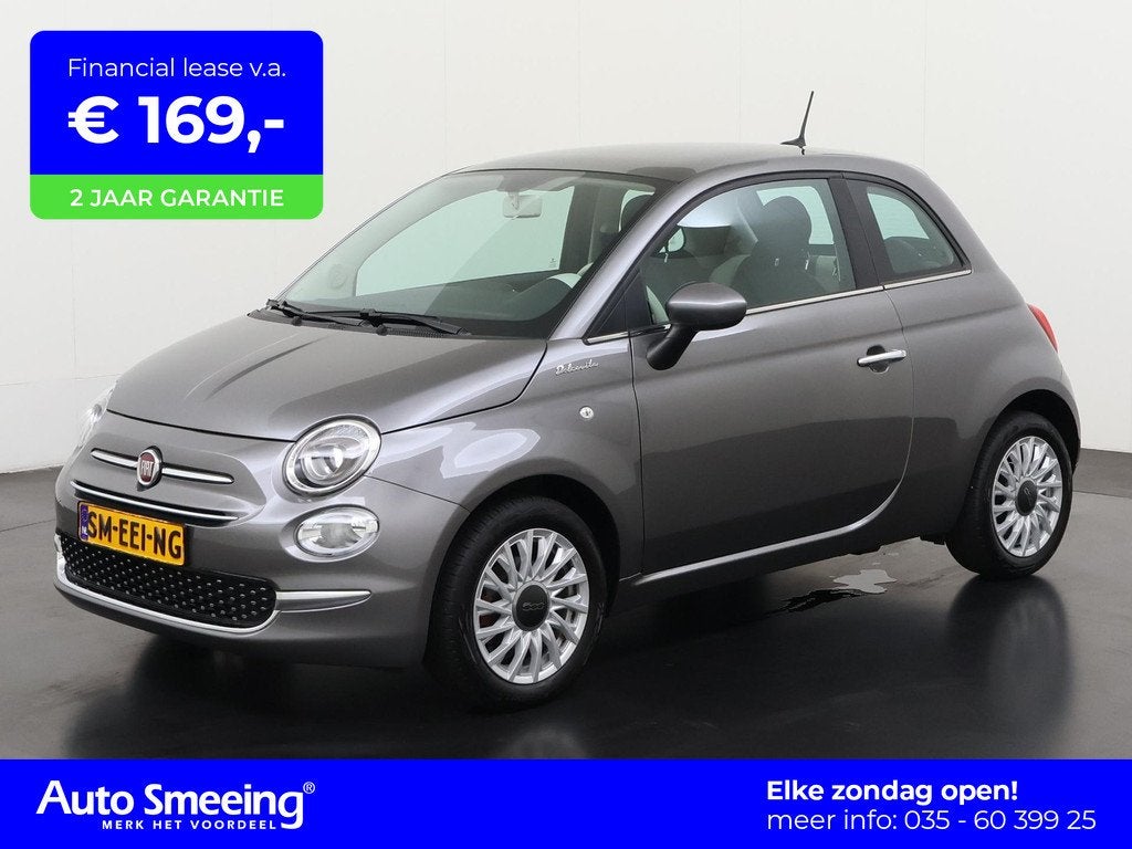 Fiat 500 1.0 Hybrid Dolcevita | Panoramadak | Zondag Open!, Auto's, Fiat, Bedrijf, Te koop, ABS, Airbags, Airconditioning, Alarm