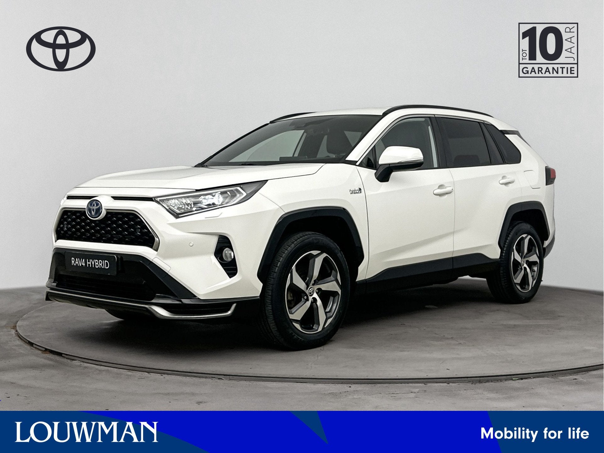 Toyota RAV4 2.5 Plug-in Hybrid AWD Style (bj 2021), Automaat, 12 maanden, Gebruikt, Zwart