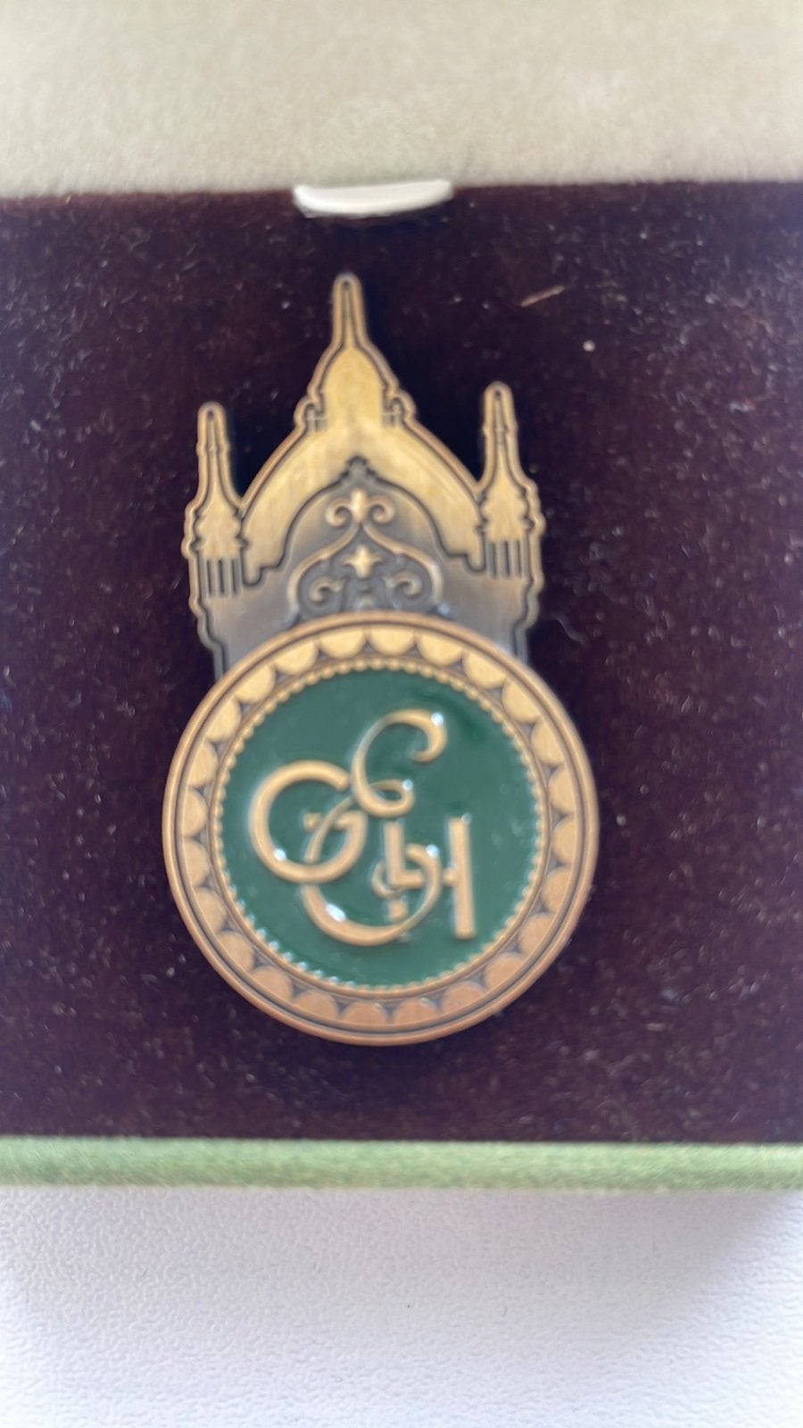 Efteling pin Grand Hotel EPP 486 in luxe doosje, Ophalen of Verzenden, Nieuw, Button of Speldje