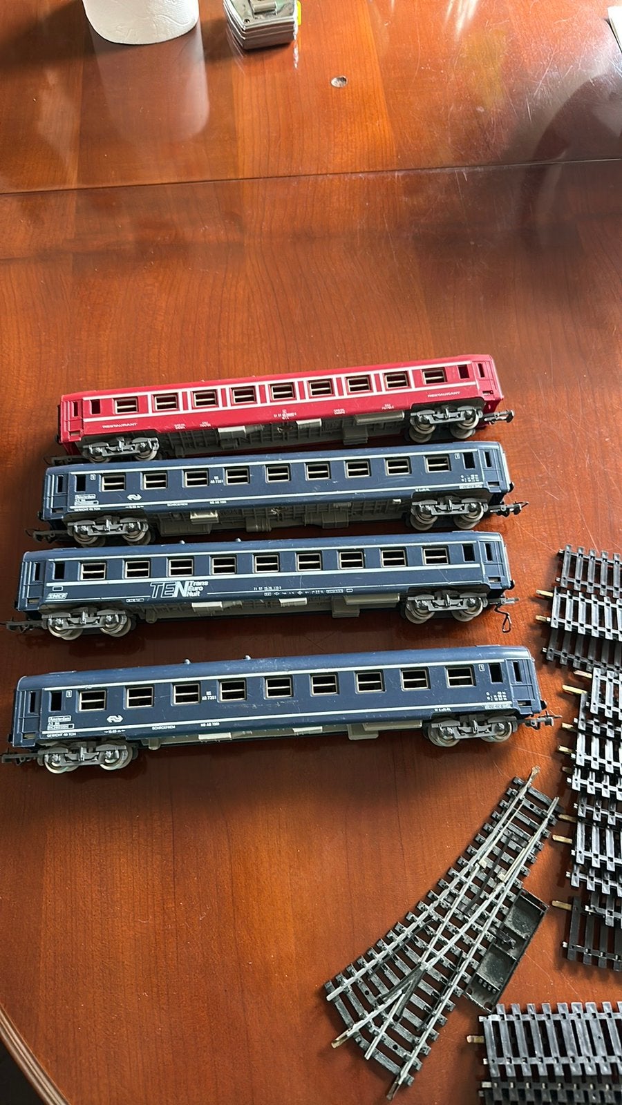 Wagons en rails, Gebruikt, Jouef, Gelijkstroom of Wisselstroom, Wagon