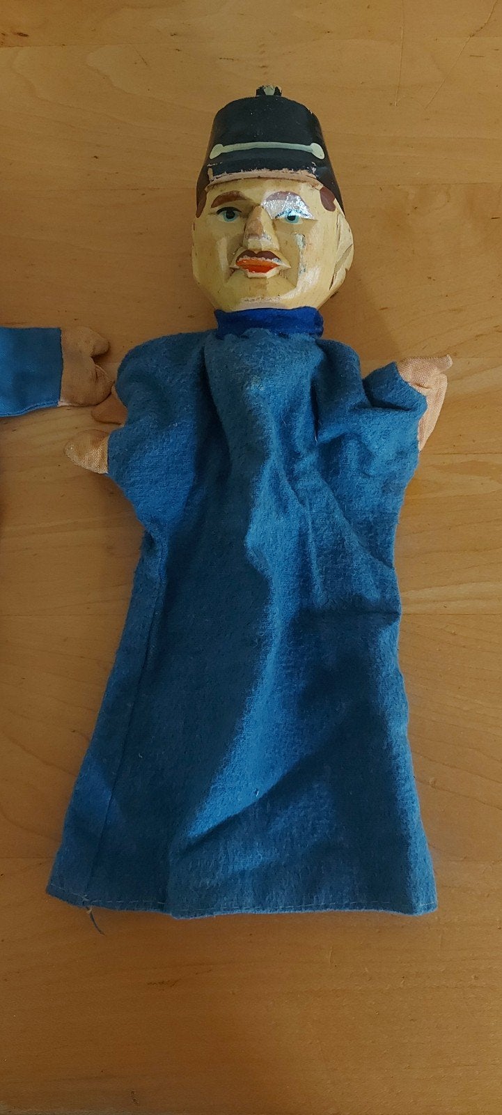 Vintage Poppenkastpoppen - 6x Hout, 2x Plastic, Verzamelen, Ophalen of Verzenden, Gebruikt, Pop