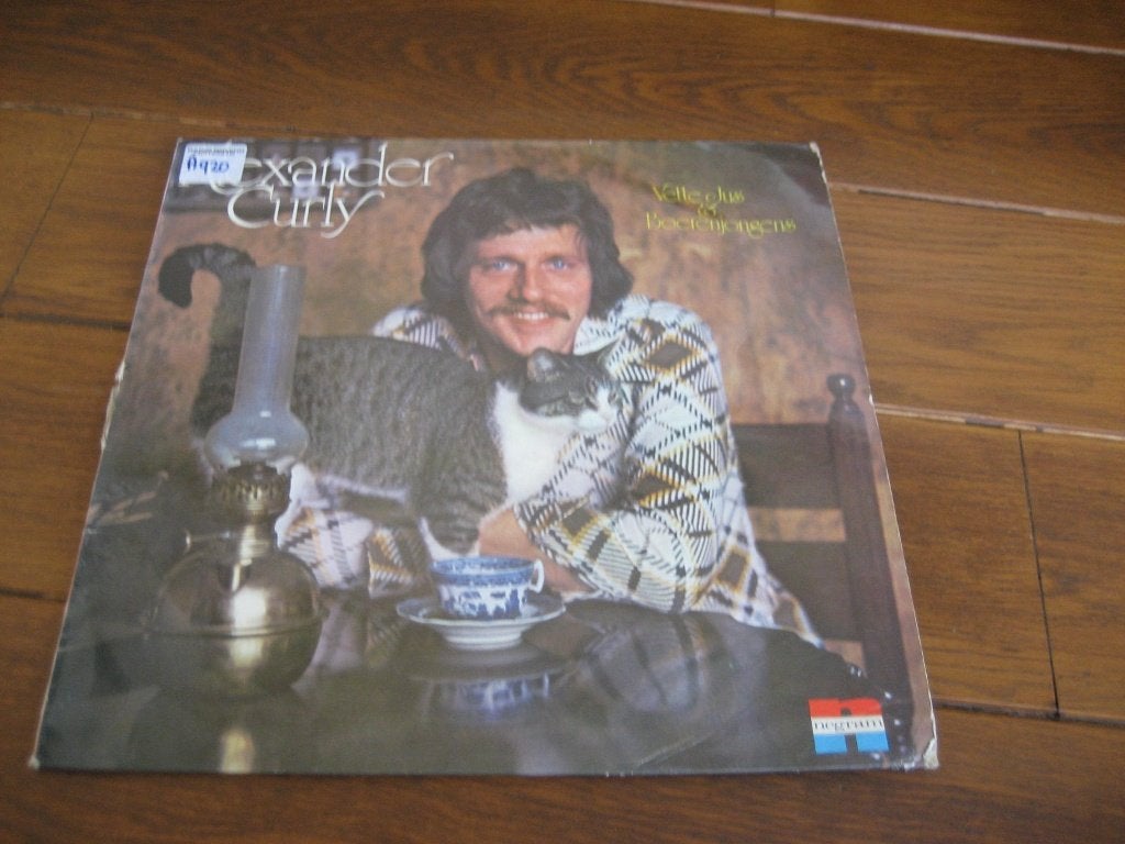 70s nl alexander curly lp vette jus en boerenjongens, Gebruikt, Ophalen of Verzenden, 1970 - 1979, Pop