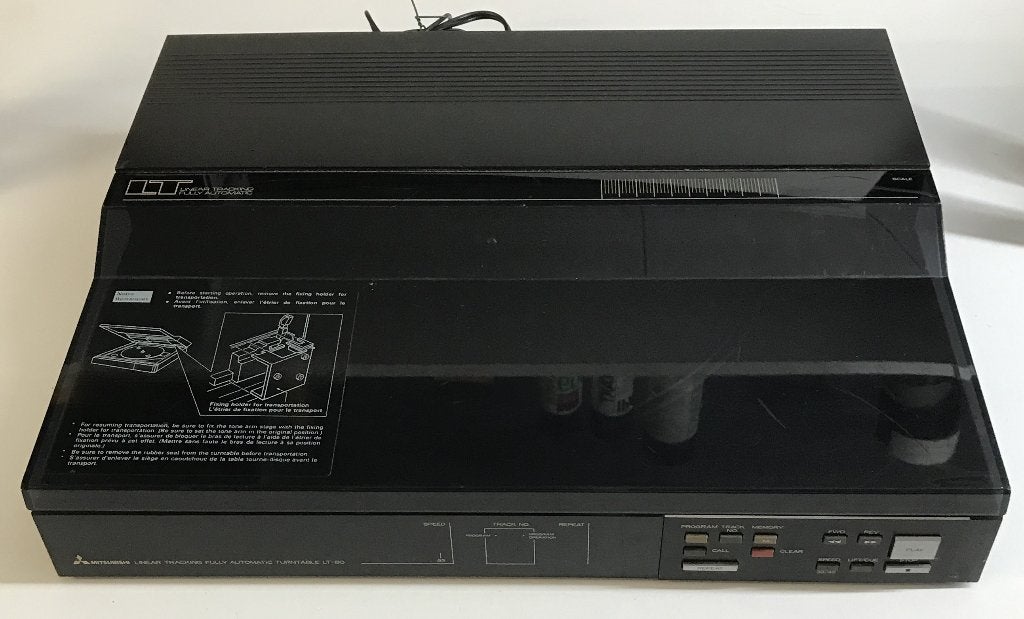 Mitsubishi platenspeler LT-80 {4025}, Audio, Tv en Foto, Platenspelers, Ophalen, Gebruikt, Overige merken