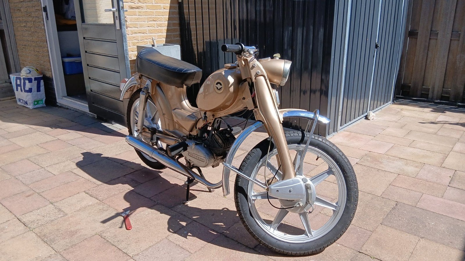 Zündapp type  441bromfiets - Klassieke Duitse kwaliteit, Fietsen en Brommers, Ophalen