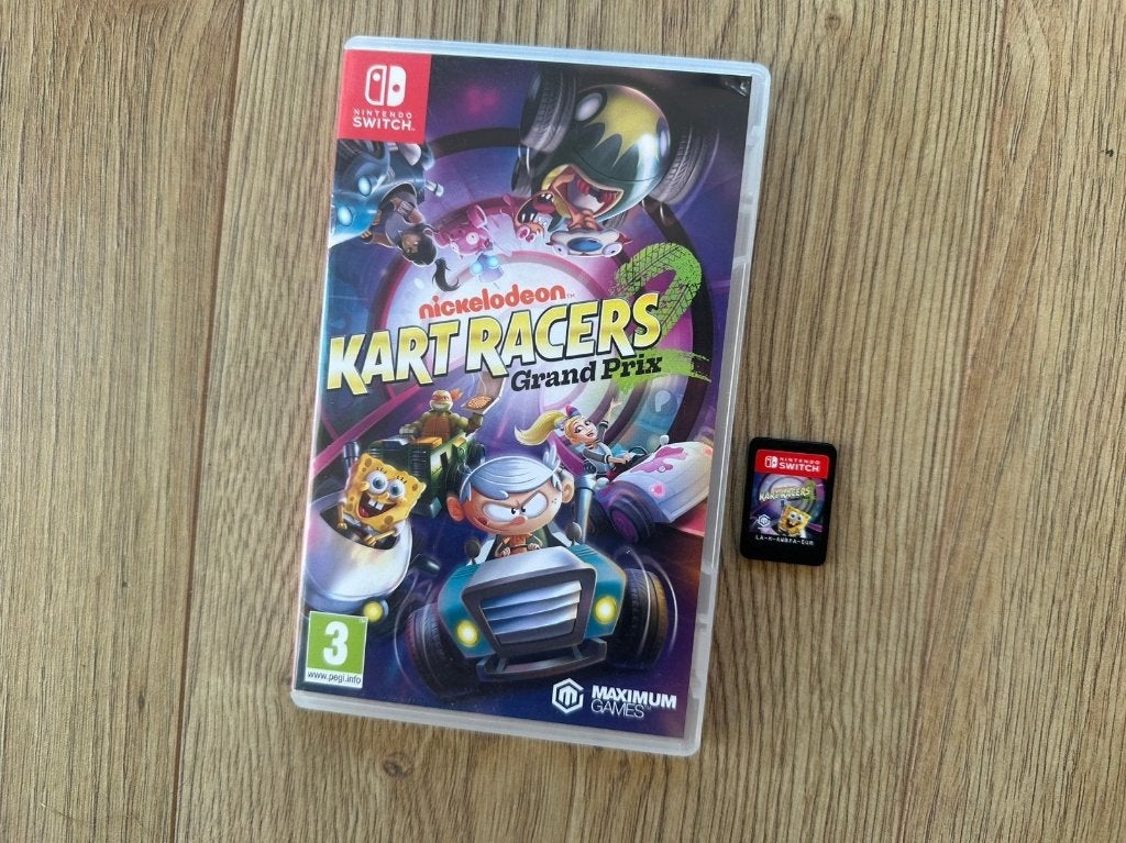 Nickelodeon Kart Racers 2 Nintendo Switch Nette Staat!!!, Racen en Vliegen, Ophalen of Verzenden, Zo goed als nieuw, 3 spelers of meer