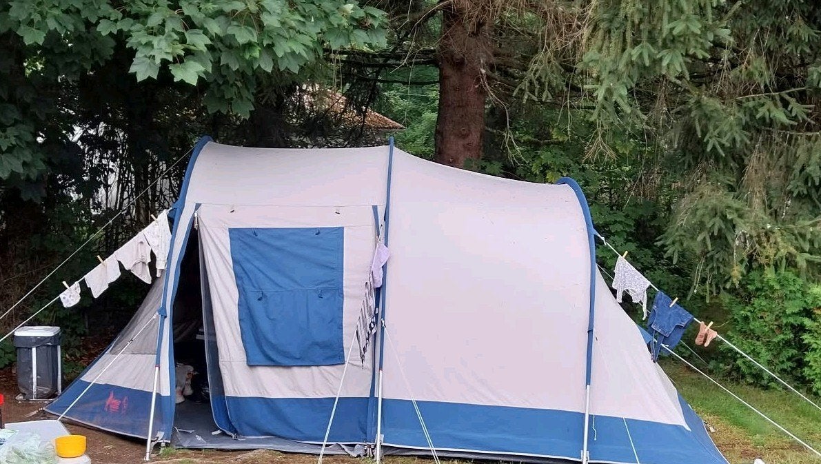 Redwood maple 4 tent, Caravans en Kamperen, Tenten, Ophalen, Gebruikt, Tot en met 4