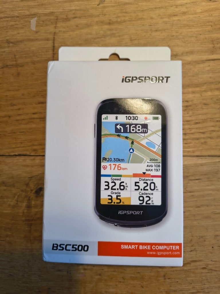 iGPSPORT BSC500 Fietscomputer GPS Navigatie Nieuw, Overige typen, Nieuw, Ophalen of Verzenden, IGPSPORT
