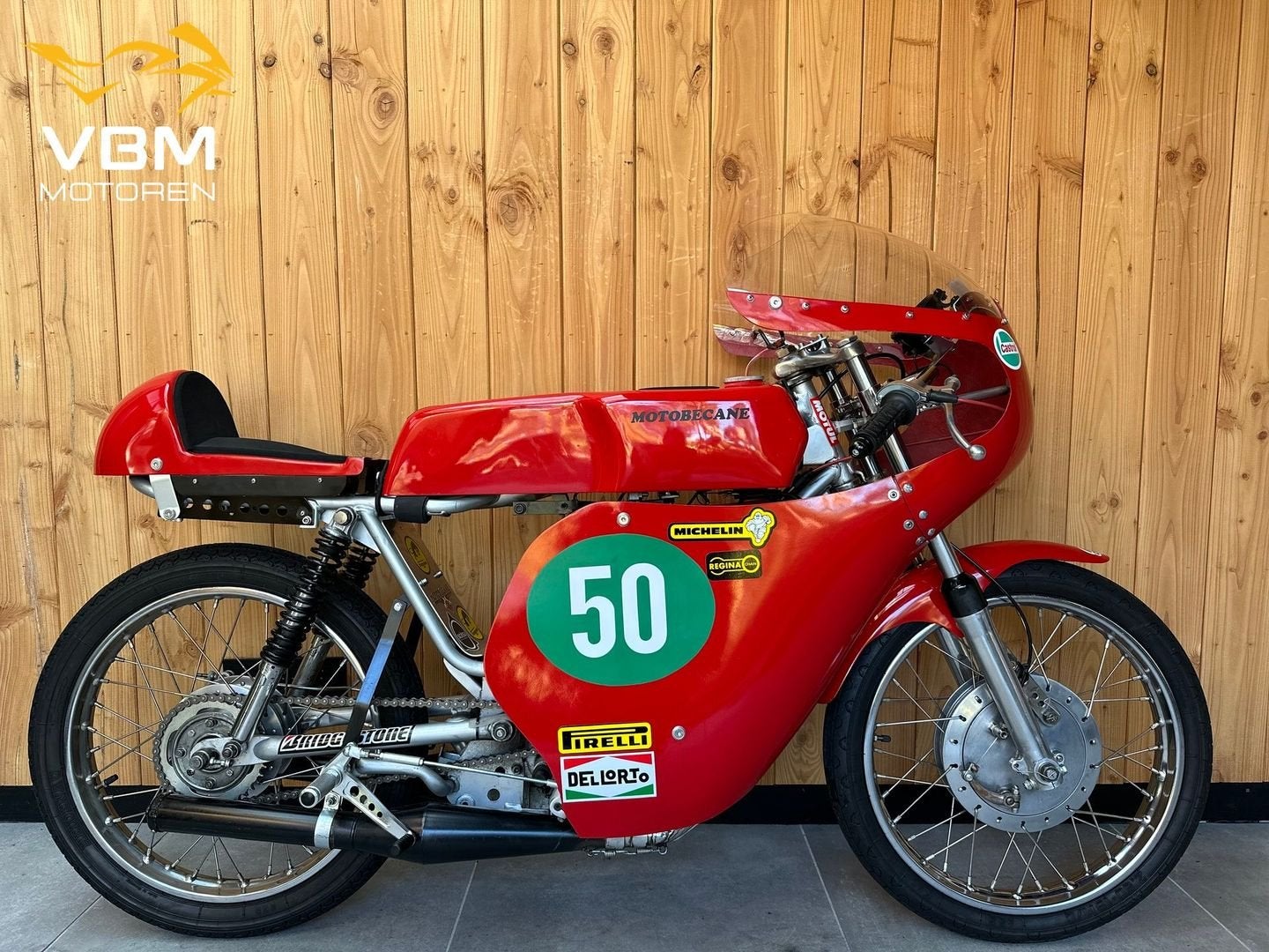 MOTOBECANE 125 cc classic racer, Motobecane, 2 cilinders, Motorrijbewijs A, Bedrijf