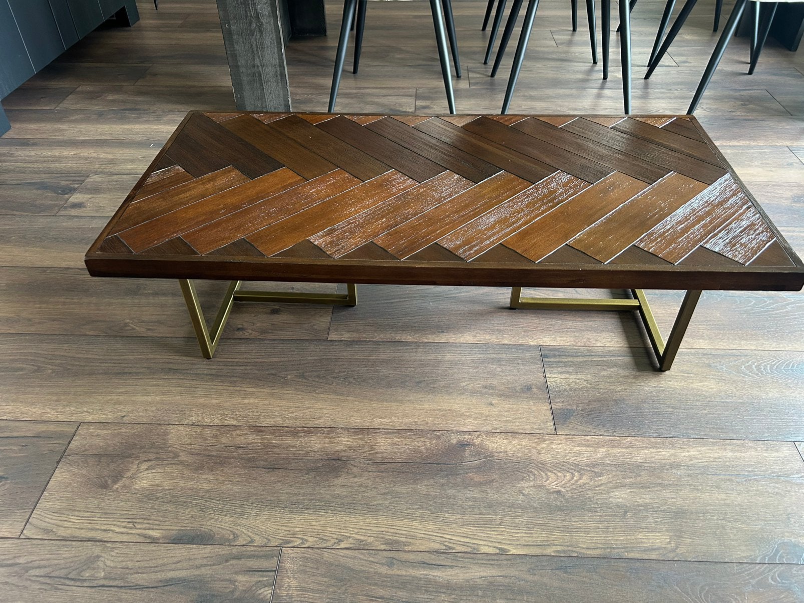 Prachtige salontafel, Huis en Inrichting, Tafels | Salontafels, Ophalen, Gebruikt, 100 tot 150 cm, 50 tot 100 cm
