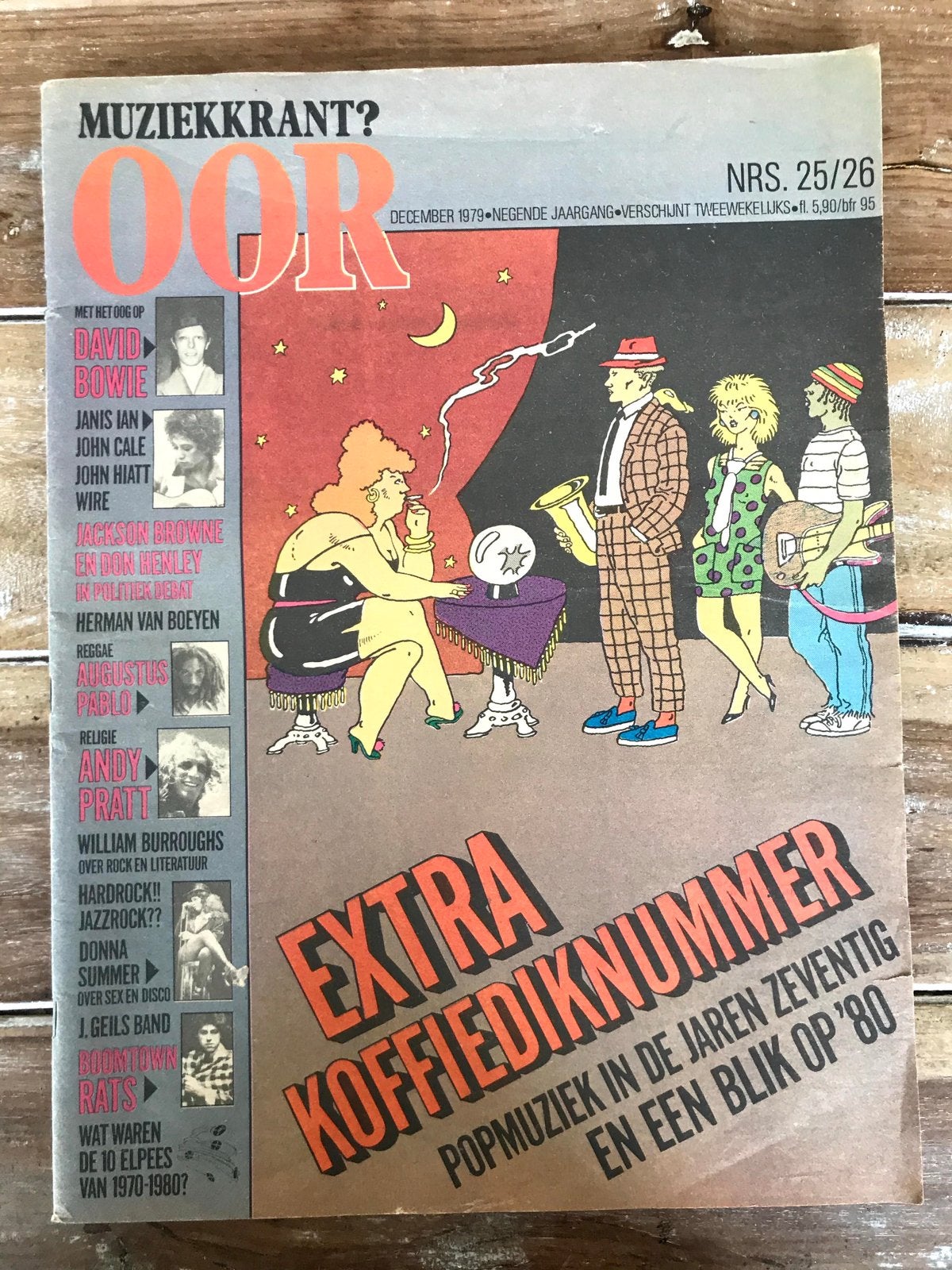 Muziekkrant OOR 1979 DAVID BOWIE The Undertones JOY DIVISION, Ophalen of Verzenden, Muziek, Film of Tv