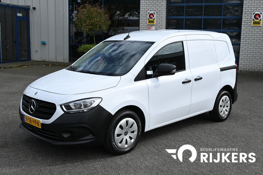 Mercedes-Benz Citan 110 CDI L1 Pro 2 Schuifdeuren, Camera, A, Gebruikt, Met garantie (alle), Wit, Mercedes-Benz