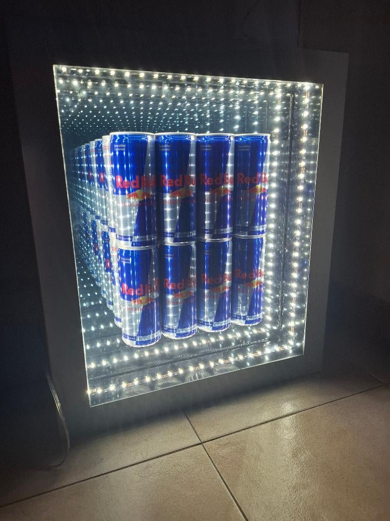 Zeldzame lichtreclame Redbull (houdini-cooler), Ophalen of Verzenden, Nieuw, Lichtbak of (neon) lamp