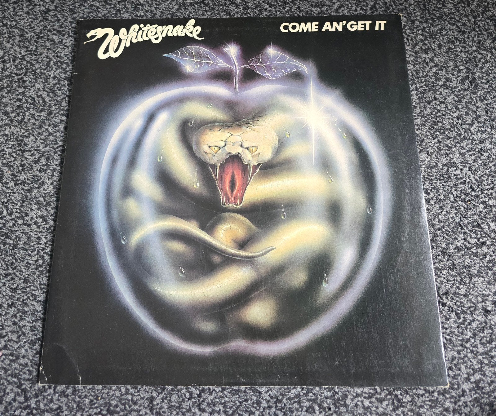 whitesnake come an get it lp, Ophalen of Verzenden, Gebruikt