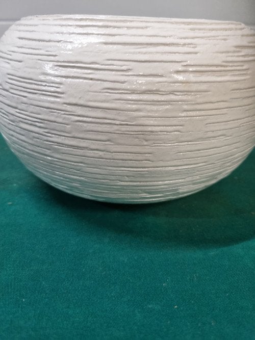 bloempot wit rond orchideen pot, Ophalen of Verzenden, 'T Olde Gre-j, Info@toldegrej.nl, Endepoelstraat 20f Didam