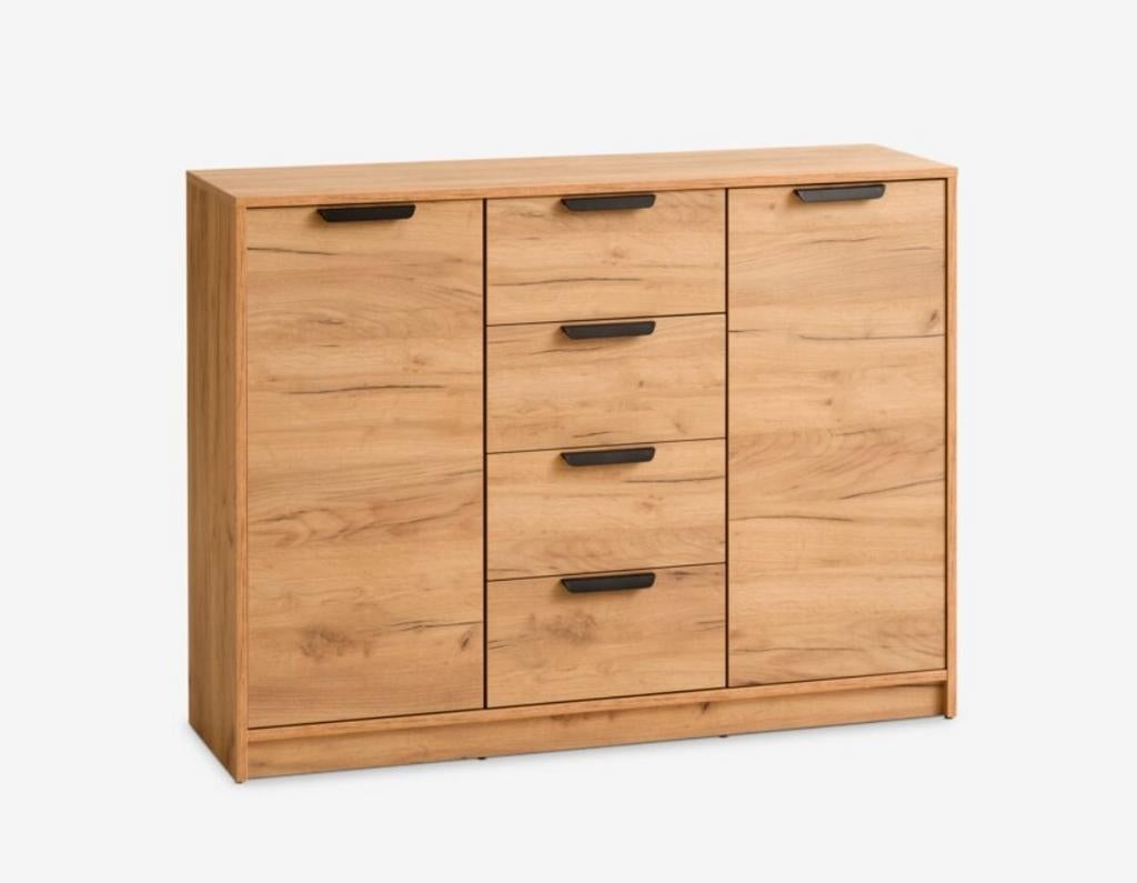JYSK Jenslev Dressoir Wandkast - Zo goed als nieuw, Huis en Inrichting, Ophalen of Verzenden, Zo goed als nieuw, 25 tot 50 cm