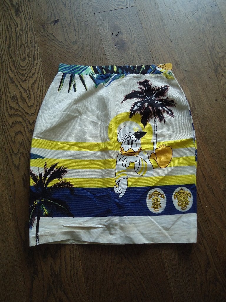 Gekleurd Iceberg rokje met Donald Duck, S, Overige kleuren, Ophalen of Verzenden, Knielengte, Maat 36 (S)