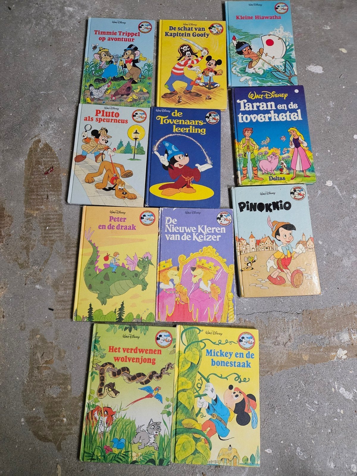 Mooie oude  walt disney boeken, Ophalen of Verzenden, Deltas